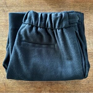 Banana Republic High-Rise Wide-Leg Italian Wool-Blend Pant size 4 Short